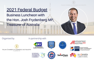 19 MAY 2021 - Federal Budget Luncheon with the Treasurer of Australia