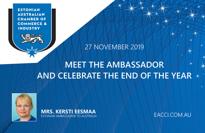 27 NOVEMBER 2019 - Meet The Ambassador And Celebrate The End Of Year